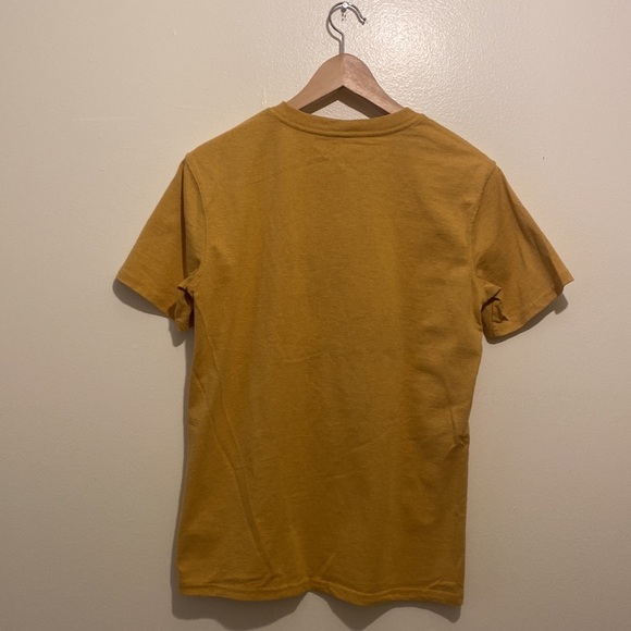 CARHARTT original fit cotton blend yellow tee . Size S - Picture 2 of 8